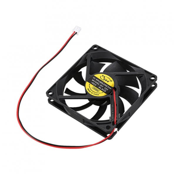 6Cm Kasa Fanı 12V 0.18A Genişlik 1.5Cm 6 Cm Fan - 7