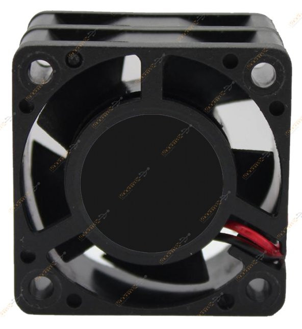 12V 4Cm 2 Pin 40X40X20Mm Kasa Fanı Sessiz Fan - 5