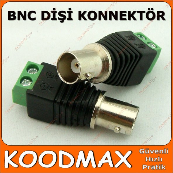 Cat5 Cat6 Cctv Kamera Bnc Dişi Video Balun