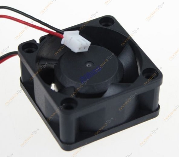 12V 4Cm 2 Pin 40X40X20Mm Kasa Fanı Sessiz Fan - 9