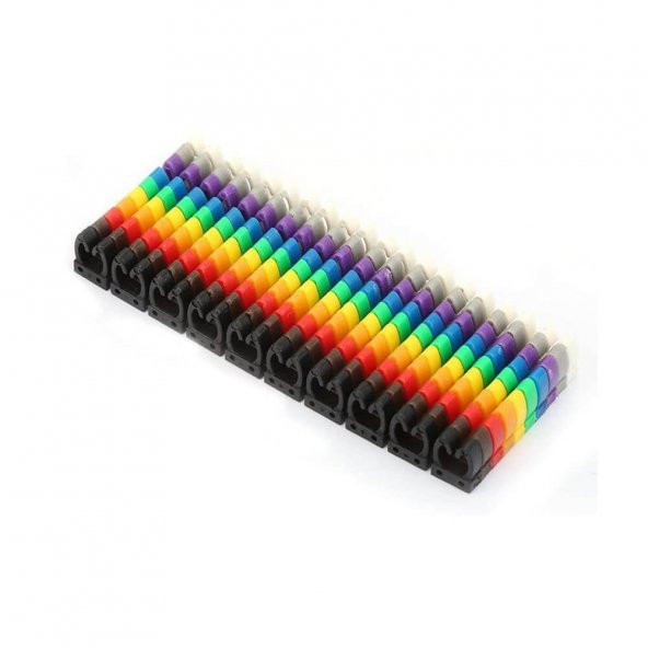 Kablo Etiketi Numaratör Rj45 Cat5 Cat6 Rg6 Kablo Numaralandırma - Resim 2