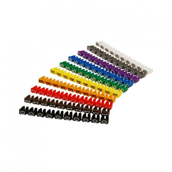 Kablo Etiketi Numaratör Rj45 Cat5 Cat6 Rg6 Kablo Numaralandırma - Resim 5