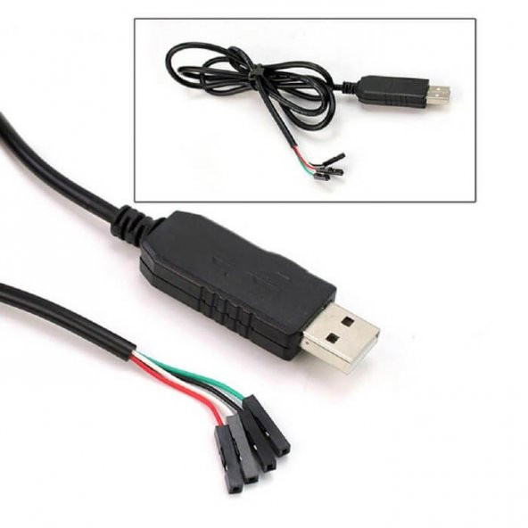 Usb To Ttl Uart Seri Kablo - Pl2303Hx - 1M - 7