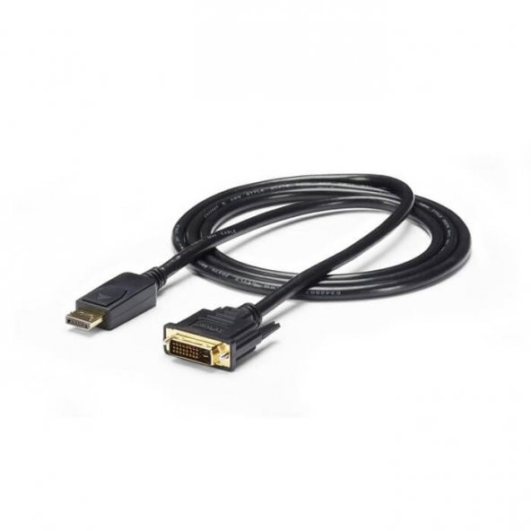 Displayport To Dvi Display Port Dvi Kablo 1.8M - 9
