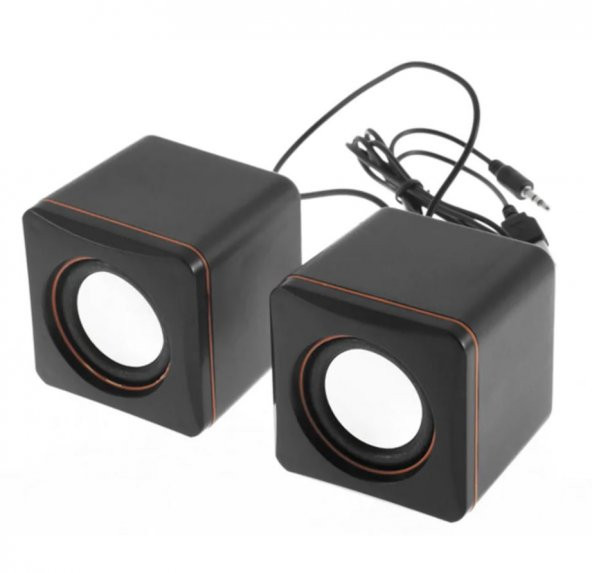 Hoparlör Bilgisayar Pc Tablet Speaker Notebook 1+1 Ses Sistemi - 4