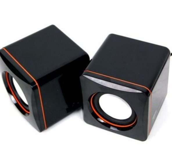 Hoparlör Bilgisayar Pc Tablet Speaker Notebook 1+1 Ses Sistemi - 6