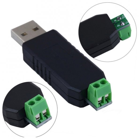 Koodmax-Usb To Rs485 Çevirici Adaptör Usb-485 Dönüştürücü Converter