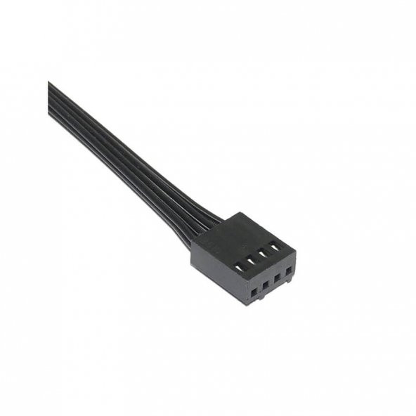 4 Pin Fan Power Güç Elektrik Soketi Çoklayıcı Kablo 10Cm - 5