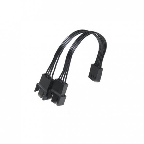 4 Pin Fan Power Güç Elektrik Soketi Çoklayıcı Kablo 10Cm - 7