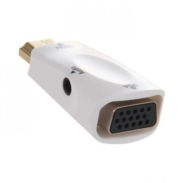 Hdmi To Vga Dönüştürücü Çevirici - Uydu Alıcısıyla Uyumlu - Resim 5