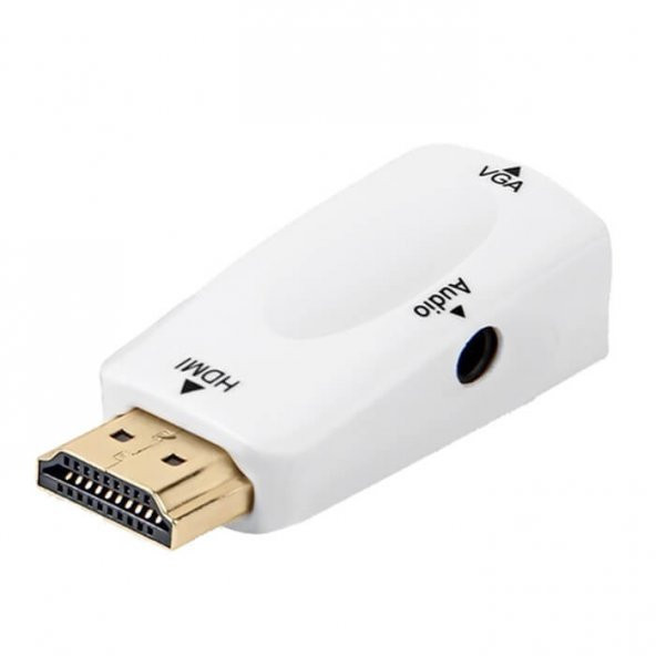 Hdmi To Vga Dönüştürücü Çevirici - Uydu Alıcısıyla Uyumlu - Resim 6
