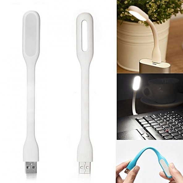 Usb Led Lamba Katlanabilir Notebook Kitap Okuma Klavye Aydınlatma - 7