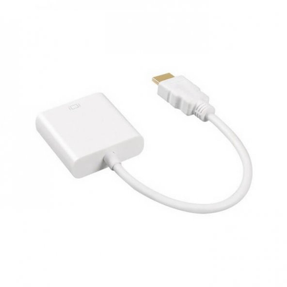 Hdmi To Vga Çevirici Kablo-Hdmı Vga Projeksiyon Notebok Pc Uyumlu - 12