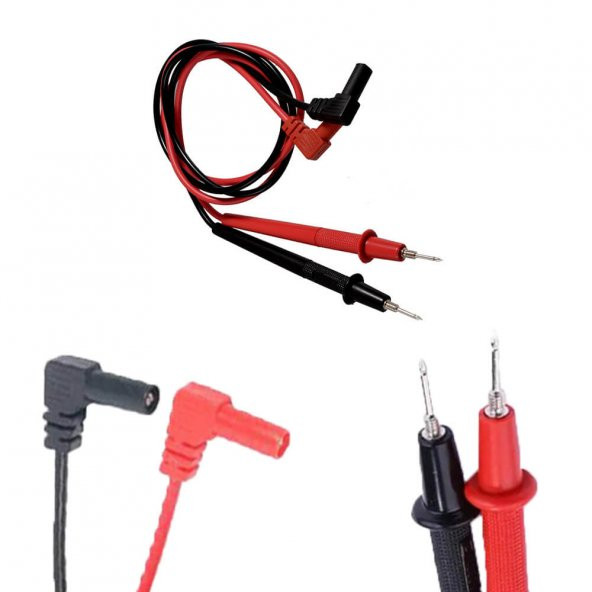 Dijital Multimetre Ölçü Aleti Prob Kablo - 4