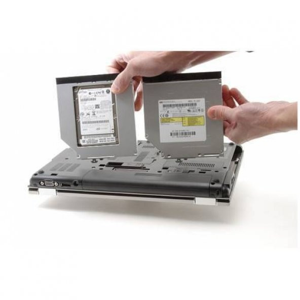 Ssd Caddy 9.5 Mm Dvd To Ssd Kızak 2 Hdd Bağlama - 5
