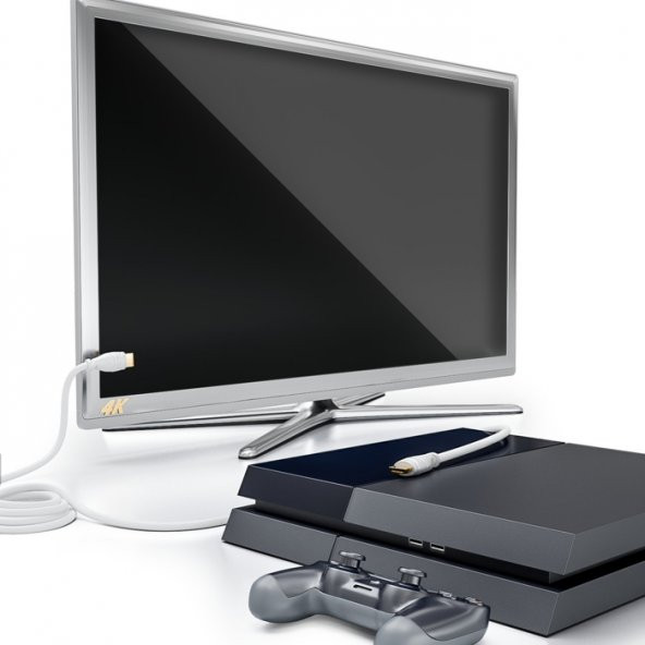 1.8M Metre Hdmi Kablo Ses Görüntü Full Hd 3D Lcd Pc Notebook - Resim 6