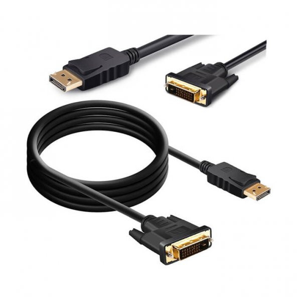 1.8M Displayport To 24+1 Dvi Display Port Dvi Kablo - 2