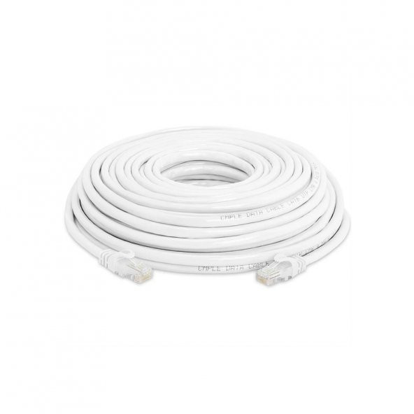 Cat6 Kablo Ethernet Internet Adsl Kablosu Fabrikasyon - 20 Metre - 2