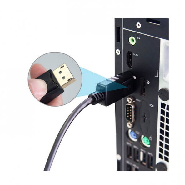 1.8M Displayport To 24+1 Dvi Display Port Dvi Kablo - 7
