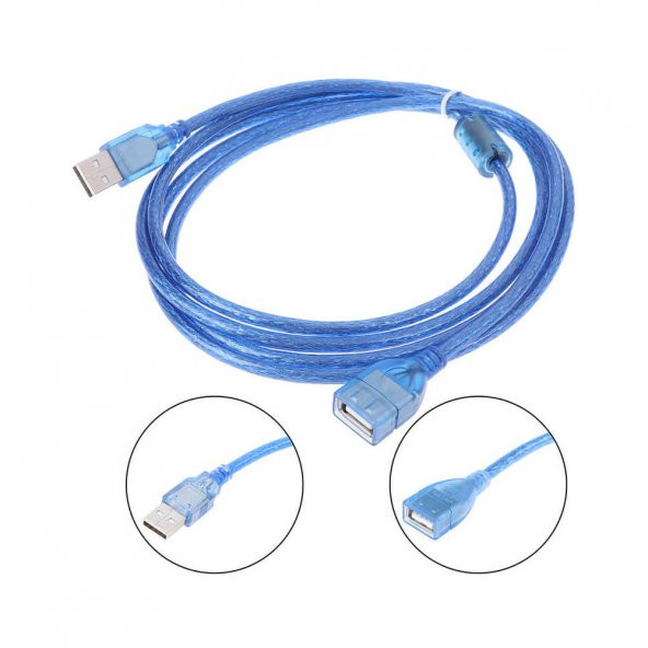 1.8M Usb 2.0 Yazıcı Uzatma Kablosu Lazer Uyumlu