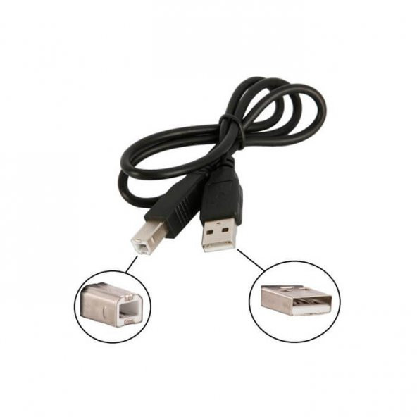 Usb 2.0 Yazıcı Kablosu Lazer Yazıcı Kablosu 1.8M Printer Kablosu - 5