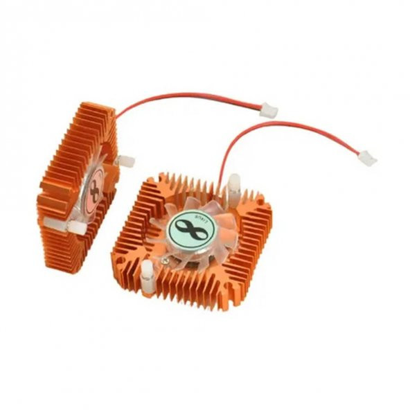 Ekran Kartı Fanı Geçmeli Kare Soğutucu Vga Sessiz Fan 55 x 55 x 13Mm - Resim 5