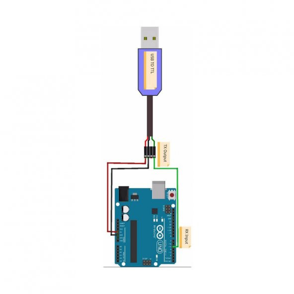 Koodmax-Arduino Usb To Ttl - Usb To Ttl Rs232 Çevirici Ch340 Chip Win8 10 - 8