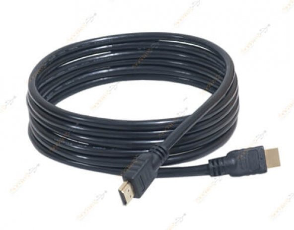 5M Metre 4K Hdmi Kablo 3D Ultra Hd Ethernet Altın Uç Kablo - Resim 2