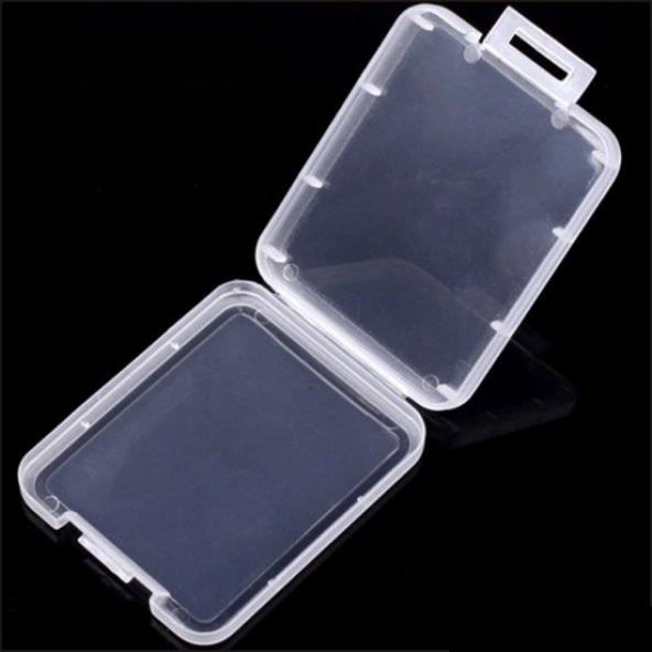 Compact Flash - Cf Hafıza Kartı Koruma Kutusu Şeffaf - 2