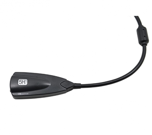 7.1 USB 12 Kanal 64 Bit 5Hv2 Destekli Kablolu Audio Çevirici Harici Ses Kartı - Resim 4