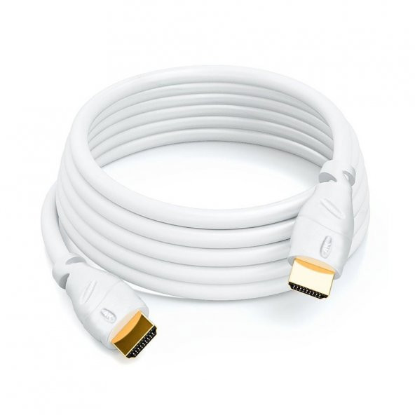 Hdmi Kablo 15M Metre Ultra Hd 4K 60Hz 2160P Beyaz Altın Uç 2021V