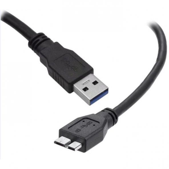 Micro Usb 3.0 Kablo Harddisk Kablosu 30Cm Şarj Data Kablosu - 5