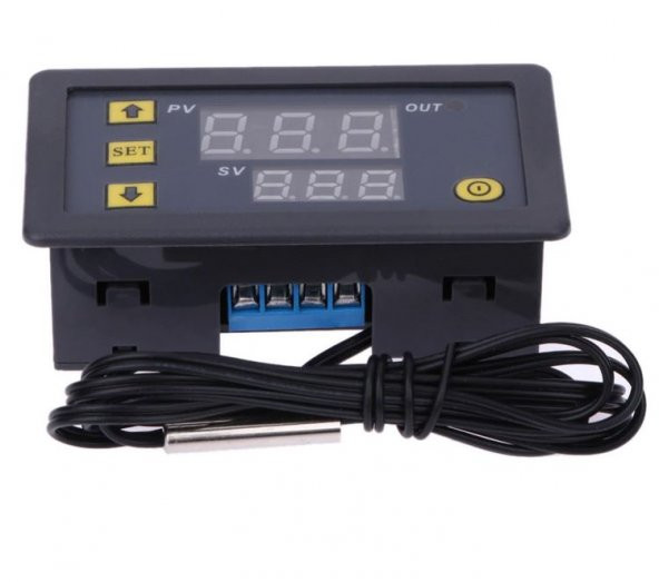 W3230 Röle Çıkışı Dijital Sıcaklık Kontrol Cihazı 20A 24V - 2