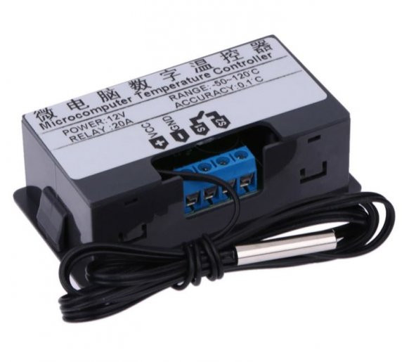 W3230 Röle Çıkışı Dijital Sıcaklık Kontrol Cihazı 20A 24V - 5