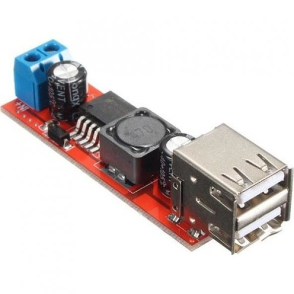 Koodmax-Çift Usb Dönüştürücü Dc-Dc 3A Step Down Güç Modülü ürün görseli 1