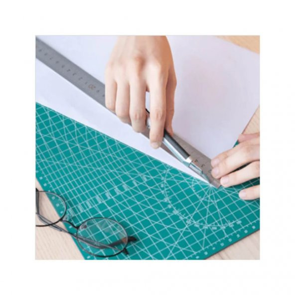 A3 Kesme Matı Patchwork - Cutting Mat - Kesim Altlığı 42X30 Cm - 7