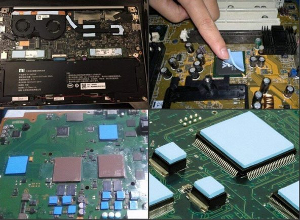2.0Mm x 100 x 100Mm Chipset Soğutucu Termal Pad Ped - 5