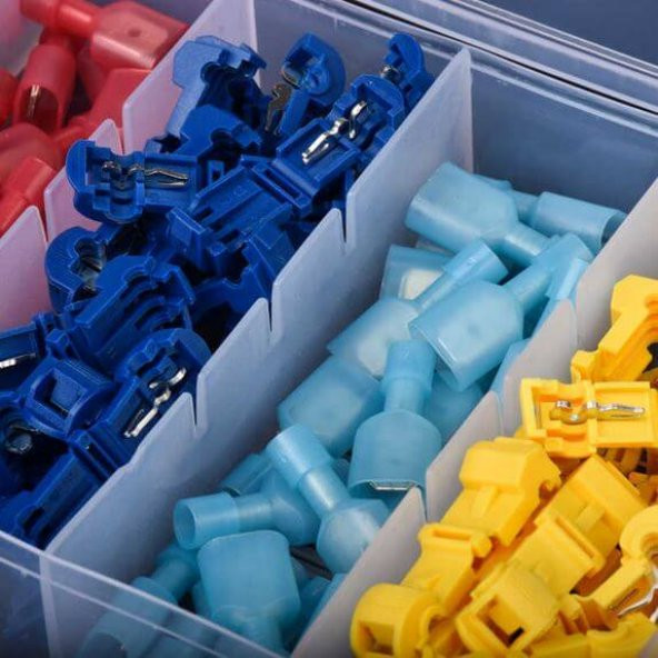 Quick Splice Connector - Bağlantı Konnektörü - 3 Boy 60 Adet Set - 4