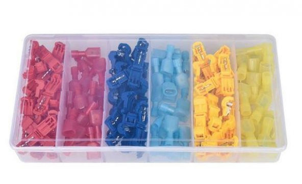 Quick Splice Connector - Bağlantı Konnektörü - 3 Boy 60 Adet Set - 5