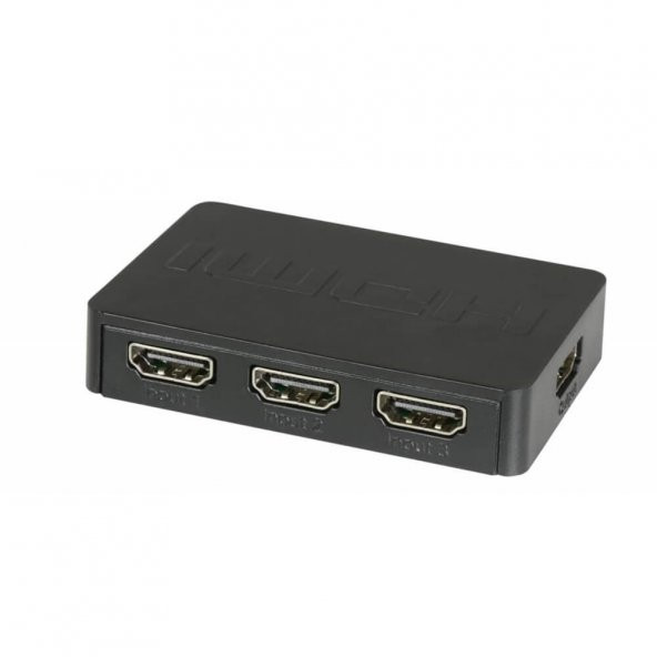 Hdmi Çoklayıcı 3 Port 1080P - Uzaktan Kumandalı Hdmi Switch - 5