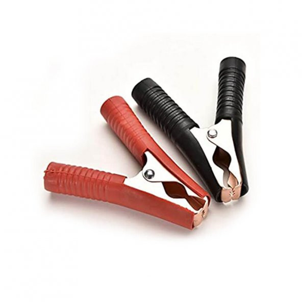 Timsah Ağzı Kıskaç . Maşa - Siyah ve Kırmızı 2 Li Set - 75Mm 30A ürün görseli