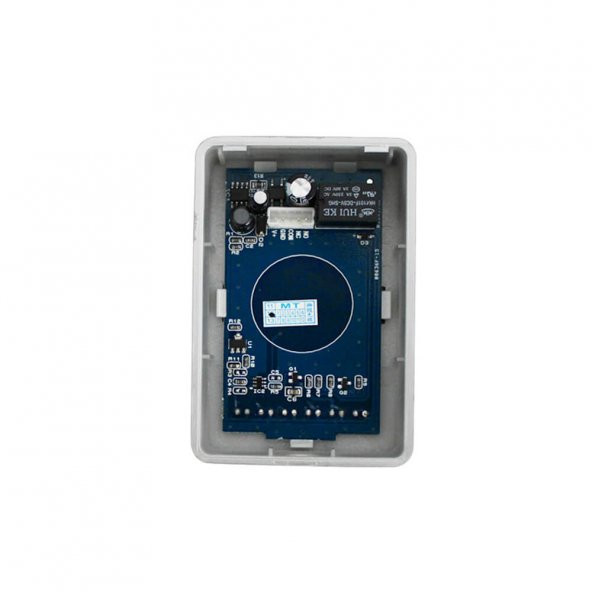 Bas Aç Dokunmatik Çıkış Butonu Exit Mavi Led Sıva Üstü 86x50Mm - Resim 6