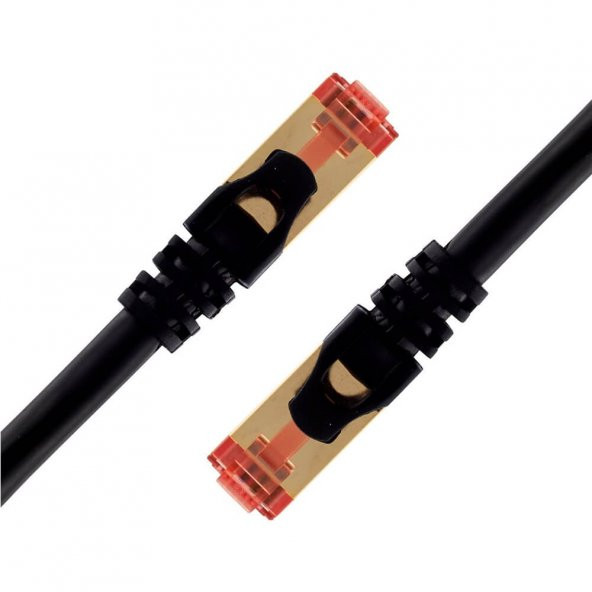 20 Metre Cat7 Patch Kablo - Cat 7 Stp Ethernet Kablosu - Internet - Resim 3