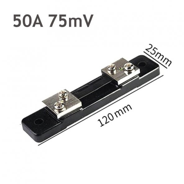 Koodmax-50A 75Mv Shunt Şönt - Direnç - Dc Ampermetre Şönt