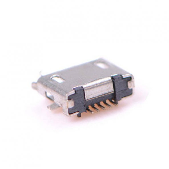 Koodmax-Micro Mikro Usb 5 Pin B Tipi Dişi Şase Konnektör Lehim Tipi 10Lu - Resim 2