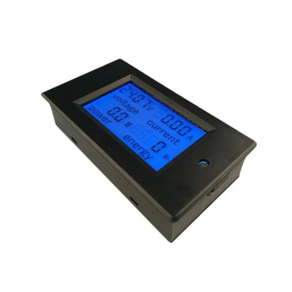 Koodmax-Dijital Lcd Ekran Voltaj Amper Gerilim Akım Güç Enerji Ölçer 100A - 2