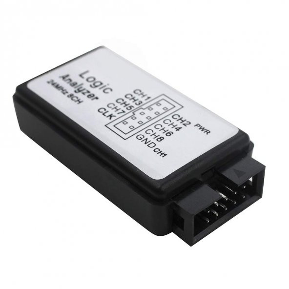 Koodmax-Saleae Usb Lojik Analizör - 24 Mhz 8 Kanal - Mantık Analizörü - 4