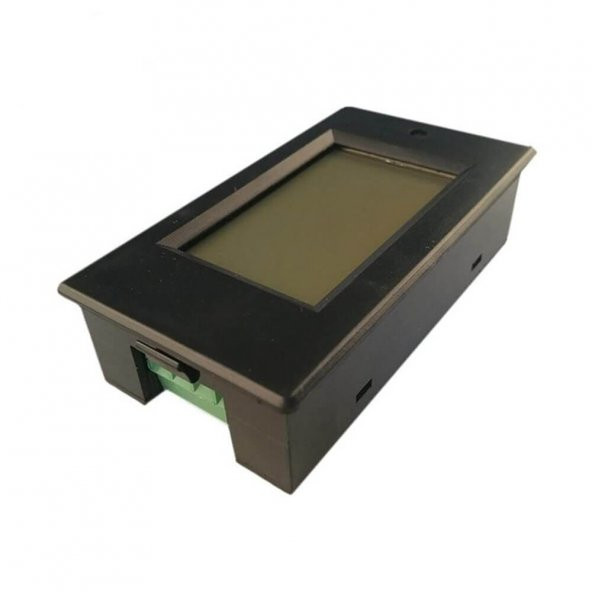 Koodmax-Dijital Lcd Ekran Voltaj Amper Gerilim Akım Güç Enerji Ölçer 100A - 6