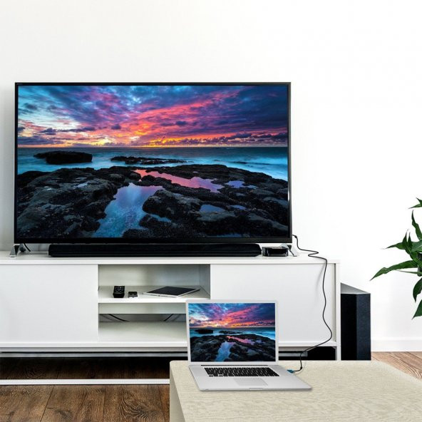 Vga Kablo Monitör Projeksiyon Ekran Görüntü Kablosu 1.5 M - 4