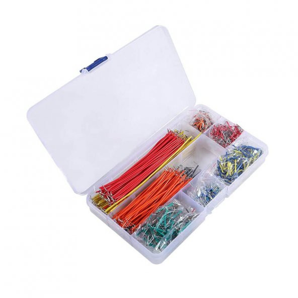 Koodmax-840 Adet 14 Boy Breadboard Jumper Uçları Açık Kesilmiş Tel Kablo